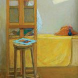 Moryciński wielokrotnie i w różnych nastrojach malował swój strych.