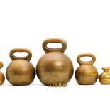 Mosiężne odważniki, Doyle Son, 1894 r., Wielka Brytania