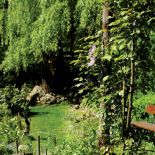 Kącik wypoczynkowy w ogrodzie