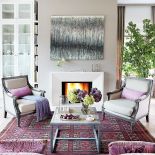 różowy salon w stylu francuskim