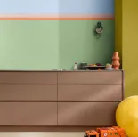 modne malowanie ścian w kuchni