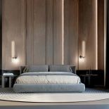 kinkiety przy łóżku