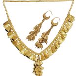 Naszyjnik i kolczyki – północna Mezopotamia, IX-VIII w. p.n.e.