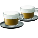 DO CAPPUCCINO, kultowe filiżanki, mniejsze są także do espresso, NESPRESSO, nespresso.com