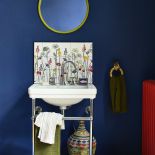 niebieska łazienka inspiracje