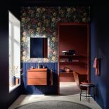 jakie meble wybrać do niebieskiej łazienki