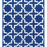 dywan niebieski orientalny