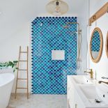 niebieskie płytki łazienkowe