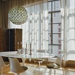 nowoczesny stół z krzesłami