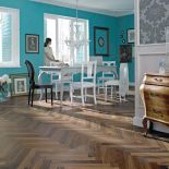 Nowoczesne podłogi do salonu, jadalni i kuchni