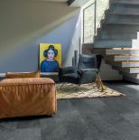 AMBIENT CLICK, podłoga winylowa, wzór – czarny łupek, wykończenie matowe, wielkość deski – 130 x 32 cm, odporna na