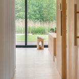 styl nowoczesny łazienka z drewnem