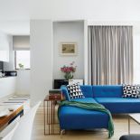 nowoczesny salon z kuchnią aranżacje