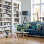 Nowy Jork nie leży w Virginii, ale biblioteka Nowy Jork z kanapą Virginia to wyjątkowo dobrana para. Do tego