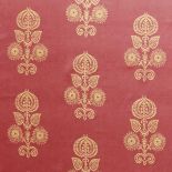 Memory Floral red Swatch. Obrus na stół