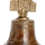 Odlany z serca Dzwonu Zygmunta. Dzwonek z kolekcji Lecha Pileckiego