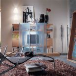 Odpoczynek przed telewizorem albo z książką. Aranżacja firmy HULSTA. www.rolfbenz.pl, www.studio-huelsta.pl