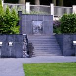 Ogród przy zabytkowej willi w Gdańsku