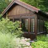 Ogród przy zabytkowej willi w Gdańsku