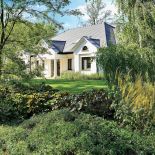 Ogród wtopiony w mazowiecki krajobraz