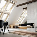 Okna elektryczne Integra mają czujnik deszczu, Velux