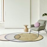 okrągły dywan do salonu