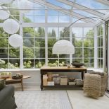 angielska oranżeria w stylu skandynawskim