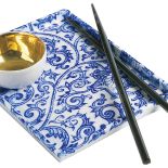 Oriental, talerz na sushi. Ceramika Marka Cecuły