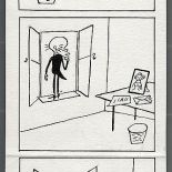 Oryginalne plansze serii rysunkowej o Profesorze Filutku, publikowane przez tygodnik Przekrój w latach 1946-2003.