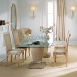 Oryginalne połączenie - plecionka i szkło. Calixdec. SMANIA