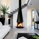 Oryginalny kominek Filiofocus Mural. Szerokość paleniska - 77,5 cm, cena - od 65 136 zł. FOCUS - KOPERFAM