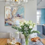 obraz jako dekoracja na ścianie w jadalni