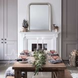 Leśny stół na święta, aranżacja Lights4fun.co.uk