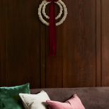 wiszący wianek świąteczny