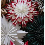 świąteczne gwiazdy wiszące