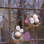 jak ozdobić okno na święta wielkanocne