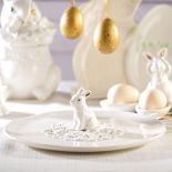 Talerz wielkanocny z zajączkiem