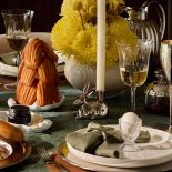 Stół wielkanocny w stylu Clubhouse Chic