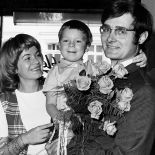 Państwo Blikle z synem. Dom rodziny Blikle