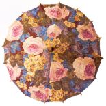 Parasolka stylu art déco, z różami, Francja, 1928 r., z kolekcji Gary ego Durow/fot. Steve Dean