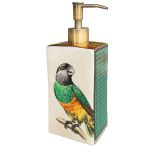 Parrot – ceramiczny pojemnik na mydło w płynie, ok. 46 euro, Eco Chic, ecochic.com.au