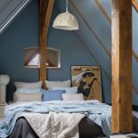 pastelowa sypialnia niebieska