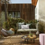 pastelowe meble ogrodowe i tarasowe