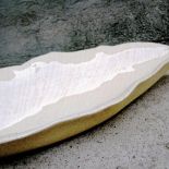 Patera liść- Anna Kozłowska-Luc, ceramika artystyczna