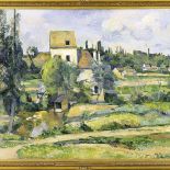 Paul Cézanne Młyn nad Couleuvre w Pontoise , 1881 r.