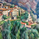 Pejzaż z Saint-Jeannet , 1923 r. Maurycy Mędrzycki: poeta prowansalskiego pejzażu