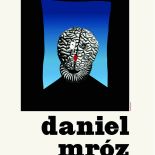 Plakat do szwedzkiej wystawy Daniela Mroza, 1967 r.