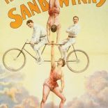 Plakat The World s Great Sandwinas , Adolph Friedlander, 1905 r. Fot. Corbis