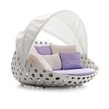 Pleciona Canasta pod chmurką, Patricia Urquiola dla B B ITALIA.