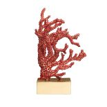 podpórki do książek koralowiec